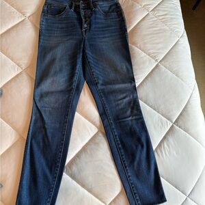 Madewell Blue Skinny Jeans Classic Denim